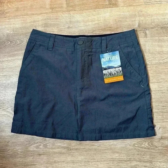 Icebreaker Women's Destiny Skirt Lightweight Merino Wool Blend  Size 27 Grey - Picture 3 of 11